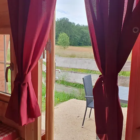Clamping Schlaffaesser Im Ferienpark Wolfsschlucht Pruem Eifel Exterior foto